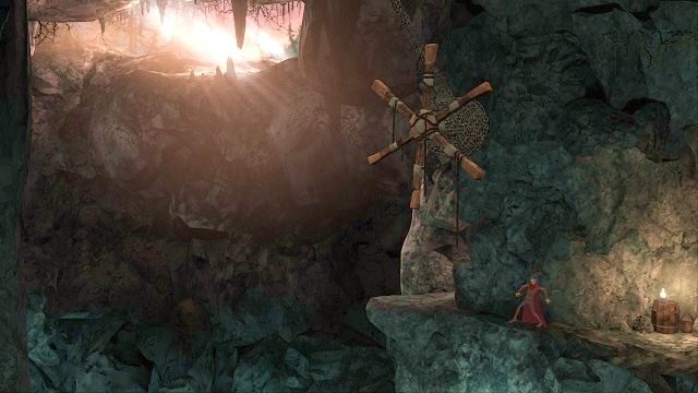 Uuu, robi się naprawdę niebezpiecznie. - Podziemia | The Magic Mirror | Kings Quest A Knight to Remember - Kings Quest - A Knight to Remember - poradnik do gry