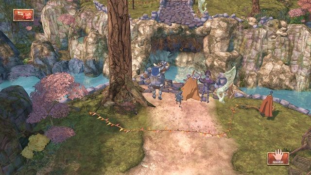 Łuk + lina, czyli znana sztuczka. - Przeprawa przez rzekę | Tournament of Hopeful Knights - Kings Quest - A Knight to Remember - poradnik do gry