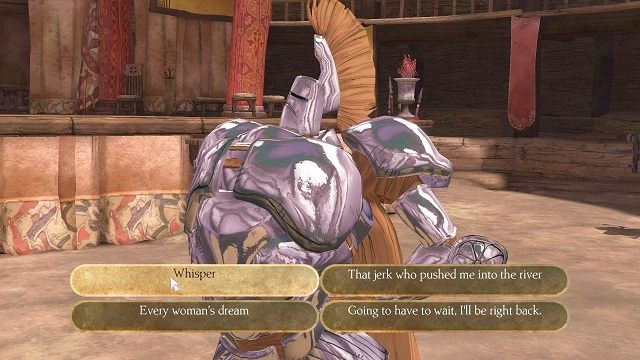 Whisper. - Test rycerskości | Tournament of Hopeful Knights - Kings Quest - A Knight to Remember - poradnik do gry