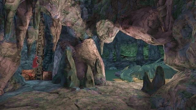 Rozsądniejsza opcja. - Legowisko smoka | The Magic Mirror | Kings Quest A Knight to Remember - Kings Quest - A Knight to Remember - poradnik do gry