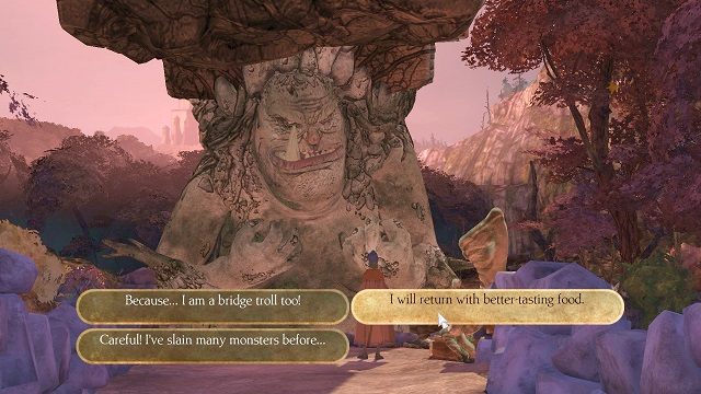 Kooperacja z olbrzymem. - Oko szkaradnej bestii | Tournament of Hopeful Knights - Kings Quest - A Knight to Remember - poradnik do gry