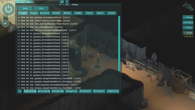 Konsola debugowania - Kody do gry (Cheats) - Shadowrun: Hong Kong - poradnik do gry