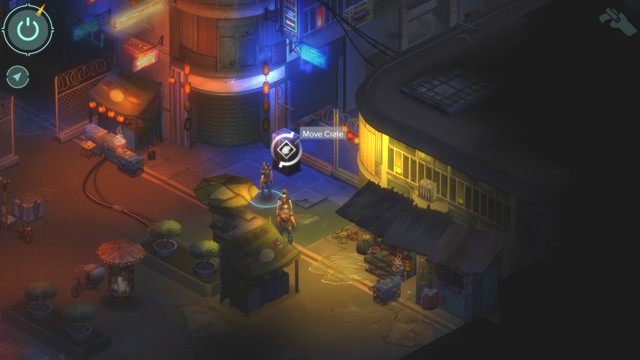 Przesuń skrzynię blokującą przejście - Hard Landing - zadanie główne - Shadowrun: Hong Kong - poradnik do gry