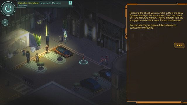 Miejsca spotkania - dialog nie ma żadnego wpływu na działania - Hard Landing - zadanie główne - Shadowrun: Hong Kong - poradnik do gry