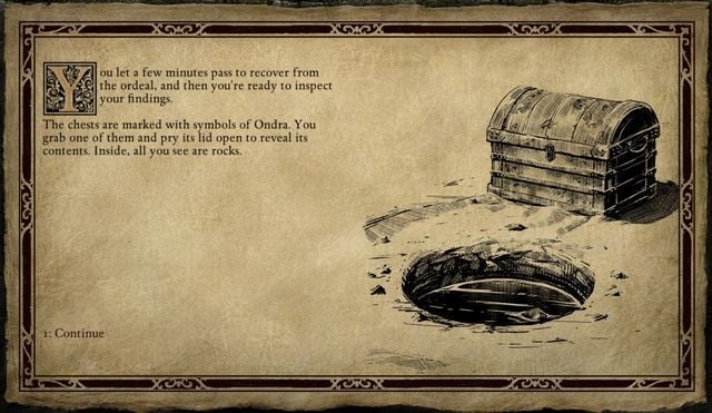 Zawartość skrzyni, którą wyłowiłeś będzie co najmniej zaskakująca. - Żal warty zapamiętania (Regrets worth trading) - zadanie poboczne | Krzepa M1 - Pillars of Eternity: The White March Part I - poradnik do gry