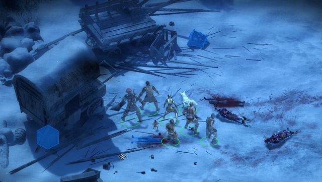 Wokół zniszczonej karawany znajdziesz sporą ilość pojemników, nie zapomnij przeszukać ich wszystkich. - Pozostałe zadania poboczne w Krzepie | Krzepa M1 | PoE The White March Part I - Pillars of Eternity: The White March Part I - poradnik do gry