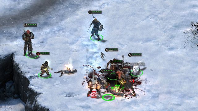 Walka z członkami Lśniącego Stowarzyszenia nie powinna być zbyt trudna. Wykorzystaj otwartą przestrzeń do odpowiedniego rozstawienia swojej drużyny. - Pozostałe zadania poboczne w Krzepie | Krzepa M1 | PoE The White March Part I - Pillars of Eternity: The White March Part I - poradnik do gry