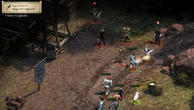 Przed pojedynkiem z komendantem Baelorinem dobrze się przygotuj. - Oblężenie Crägholdt (Siege of Crägholdt) - zadanie poboczne | Rozpoczęcie przygody - Pillars of Eternity: The White March Part I - poradnik do gry