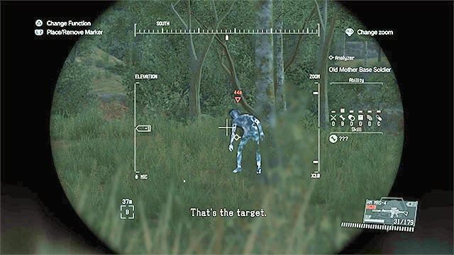 Żołnierz przebywa na wschód od wioski - Opisy misji (Side-Ops) 51-60 | Poboczne misje | Solucja Metal Gear Solid V - Metal Gear Solid V: The Phantom Pain - poradnik do gry