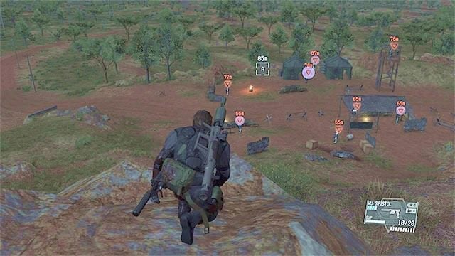 Dotrzyj do punktu widokowego i zlokalizuj wszystkich wrogów - Opisy misji (Side-Ops) 71-80 | Poboczne misje | Solucja Metal Gear Solid V - Metal Gear Solid V: The Phantom Pain - poradnik do gry