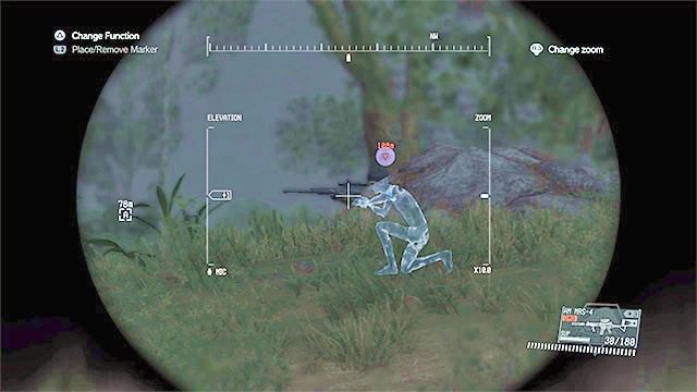 Eliminacją wozu APC i zwykłych wrogów zajmij się dopiero po zneutralizowaniu snajpera - Opisy misji (Side-Ops) 91-100 | Poboczne misje | Solucja Metal Gear Solid V - Metal Gear Solid V: The Phantom Pain - poradnik do gry