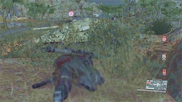 Jeśli masz ulepszenie CARGO 2 to zakradaj się do wrogich maszyn żeby je fultonować - Opisy misji (Side-Ops) 91-100 | Poboczne misje | Solucja Metal Gear Solid V - Metal Gear Solid V: The Phantom Pain - poradnik do gry