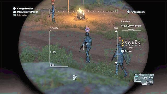 Opis: Do bazy Munoko ya Nioka Station najlepiej jest zbliżyć się od północnej strony, bo to właśnie ta jej część powinna być patrolowana przez wyszkolonego żołnierza - Opisy misji (Side-Ops) 21-30 | Poboczne misje | Solucja Metal Gear Solid V - Metal Gear Solid V: The Phantom Pain - poradnik do gry