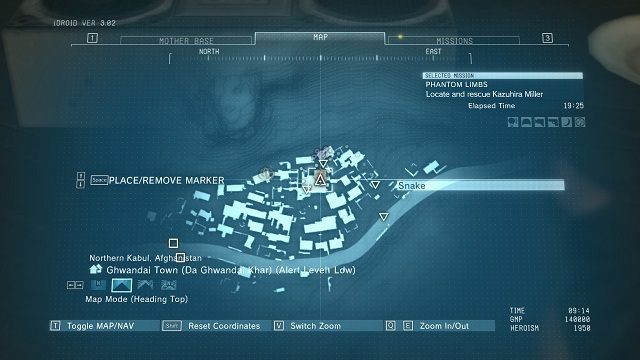 Lokalizacja 3 kasety. - Trudniejsze do zlokalizowania kasety | Kasety | MGS V - Metal Gear Solid V: The Phantom Pain - poradnik do gry