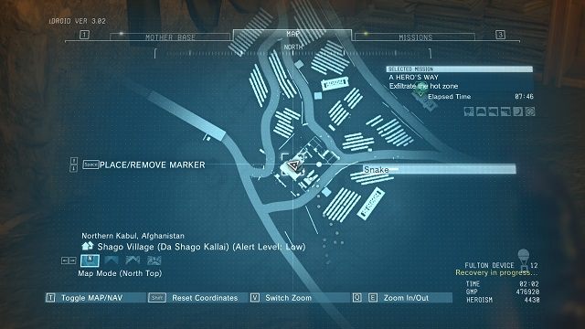 Lokalizacja 7 kasety. - Trudniejsze do zlokalizowania kasety | Kasety | MGS V - Metal Gear Solid V: The Phantom Pain - poradnik do gry