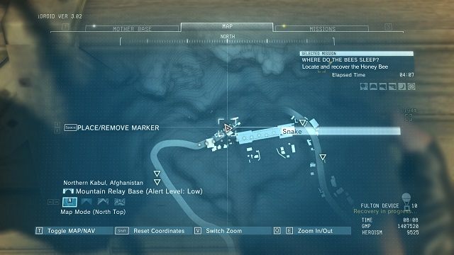 Lokalizacja 9 kasety. - Trudniejsze do zlokalizowania kasety | Kasety | MGS V - Metal Gear Solid V: The Phantom Pain - poradnik do gry