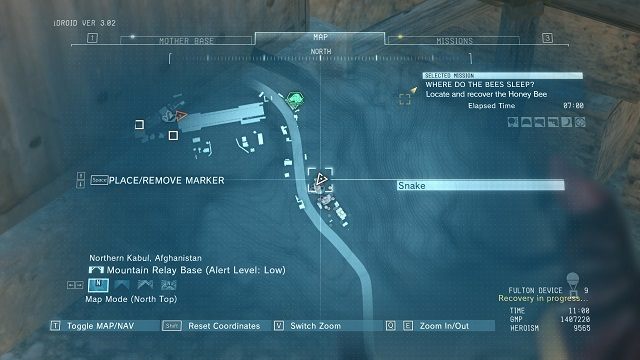 Lokalizacja 10 kasety. - Trudniejsze do zlokalizowania kasety | Kasety | MGS V - Metal Gear Solid V: The Phantom Pain - poradnik do gry