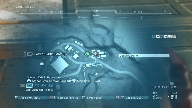 Lokalizacja 20 kasety. - Trudniejsze do zlokalizowania kasety | Kasety | MGS V - Metal Gear Solid V: The Phantom Pain - poradnik do gry