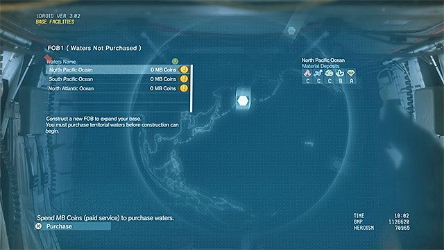 Darmowa jest tylko pierwsza baza Forward Operating Base - Podstawowe informacje | Baza Matka | Metal Gear Solid V - Metal Gear Solid V: The Phantom Pain - poradnik do gry