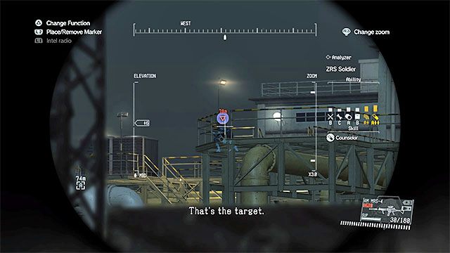 Opis: Do pola naftowego Mfinda Oilfield najlepiej jest dotrzeć ze wschodu - Opisy misji (Side-Ops) 101-110 | Poboczne misje | Solucja Metal Gear Solid V - Metal Gear Solid V: The Phantom Pain - poradnik do gry