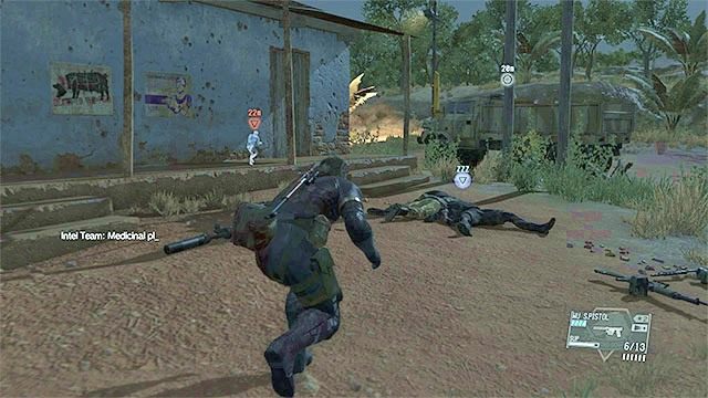 Wyeliminuj obstawę rusznikarza i dopiero wtedy go eksfiltruj - Opisy misji (Side-Ops) 101-110 | Poboczne misje | Solucja Metal Gear Solid V - Metal Gear Solid V: The Phantom Pain - poradnik do gry