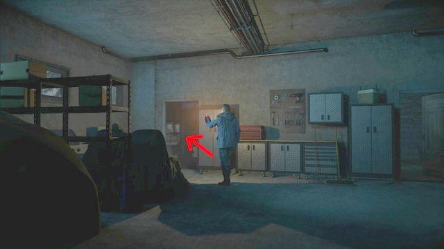 W piwnicy, na lewo od drzwi prowadzących na korytarz znajduje się mniejsze pomieszczenie - Until Dawn: Rozdział 2, wskazówki i totemy - lokalizacja - Until Dawn - poradnik do gry
