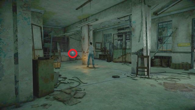 Wskazówka leży na szafce przy ścianie, w tym samym pomieszczeniu gdzie sejf z kartami zegarowymi - Until Dawn: Rozdział 5, wskazówki i totemy - lokalizacja - Until Dawn - poradnik do gry