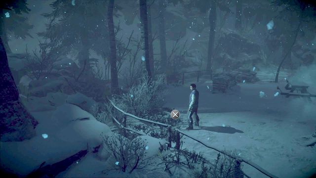 Totem przy krzewach na zewnątrz - Until Dawn: Rozdział 5, wskazówki i totemy - lokalizacja - Until Dawn - poradnik do gry