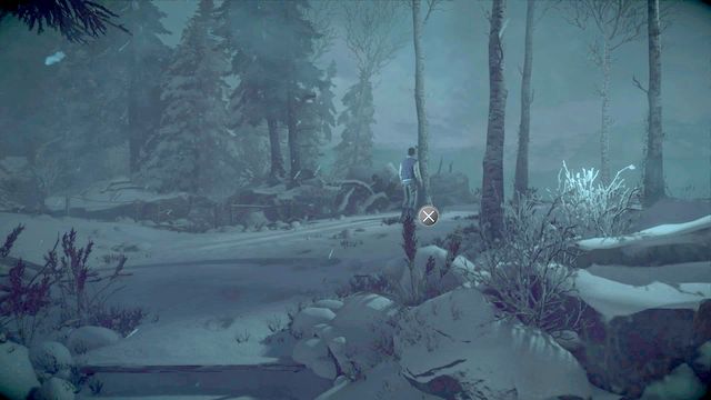 Totem na szczycie schodów pod drzewami - Until Dawn: Rozdział 5, wskazówki i totemy - lokalizacja - Until Dawn - poradnik do gry