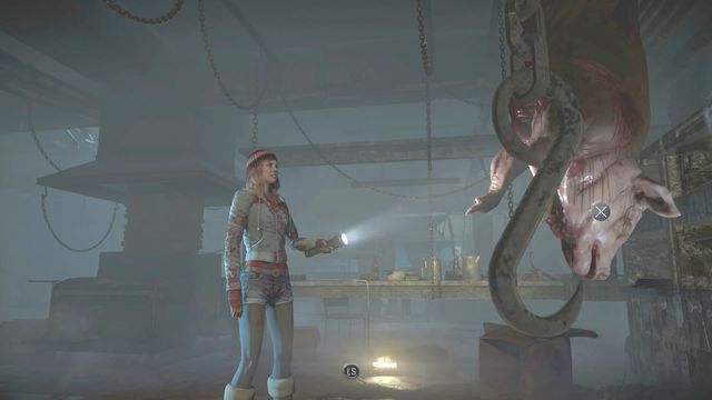 Zwisająca z haka swinia - Until Dawn: Rozdział 6, wskazówki i totemy - lokalizacja - Until Dawn - poradnik do gry