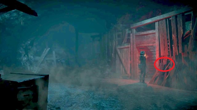 Pocztówkę zbierze Emily, która wpadnie do głębszych części kopalni po ucieczce przed nieznajomym - Until Dawn: Rozdział 8, wskazówki i totemy - lokalizacja - Until Dawn - poradnik do gry