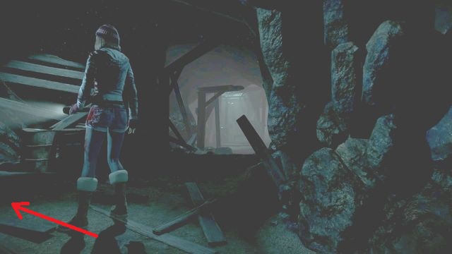 Aby zebrać ten totem Ashley po dostaniu się do kopalni musi zbadać dźwięki oddzielając się od grupy - Until Dawn: Rozdział 9, wskazówki i totemy - lokalizacja - Until Dawn - poradnik do gry