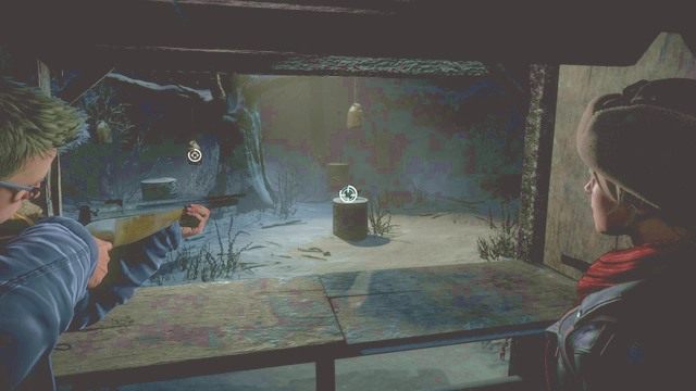 Wiewiórka wyskoczy na beczkę - jeśli ją zastrzelisz nie spodoba się to również Sam - Until Dawn: Rozdział 1 - solucja, opis przejścia - Until Dawn - poradnik do gry