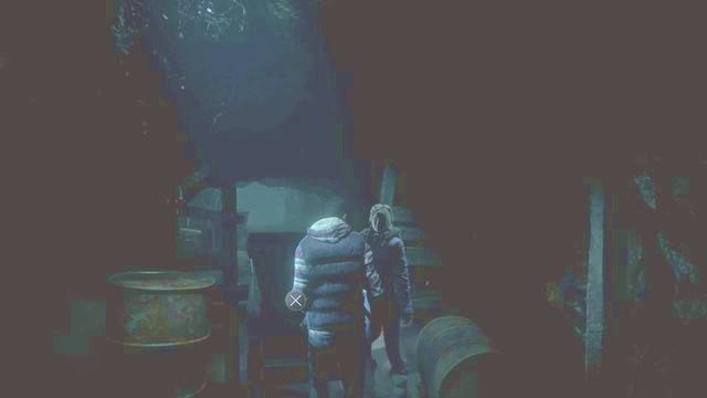 W kopalni popchnij wózek wraz z Jess, by odblokować przejście - Until Dawn: Rozdział 2 - solucja, opis przejścia - Until Dawn - poradnik do gry