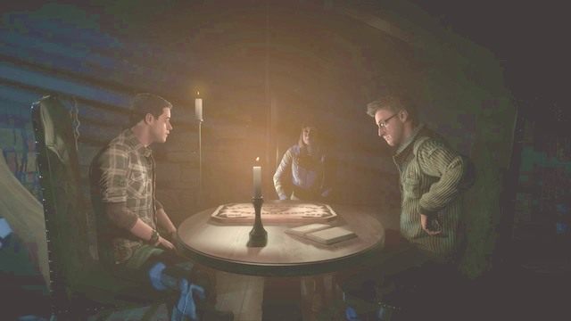 Pytania zadawane przez Ashley nie mają żadnego znaczenia na dalsze losy - Until Dawn: Rozdział 3 - solucja, opis przejścia - Until Dawn - poradnik do gry