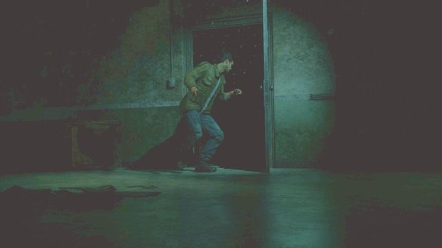 Po przejściu przez ostatnie drzwi koniecznie zabarykaduj je, by ocalić wilka - Until Dawn: Rozdział 9 - solucja, opis przejścia - Until Dawn - poradnik do gry