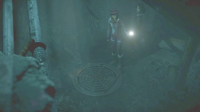 Idź przed siebie, aż zobaczysz studzienkę w podłodze - Until Dawn: Rozdział 9 - solucja, opis przejścia - Until Dawn - poradnik do gry