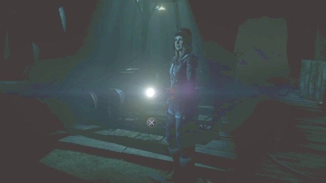 Jako, że Ash zostaje nieco w tyle, gdy usłyszy dźwięk idź go zbadać (aktualizacja efektu motyla Kto zostaje w tyle (Stick Together)) - Until Dawn: Rozdział 9 - solucja, opis przejścia - Until Dawn - poradnik do gry