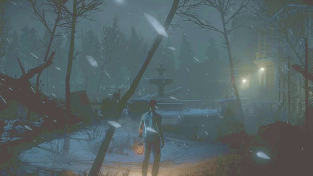 Rozpoczynasz rozgrywkę przed opuszczonym sanatorium - Until Dawn: Rozdział 5 - solucja, opis przejścia - Until Dawn - poradnik do gry
