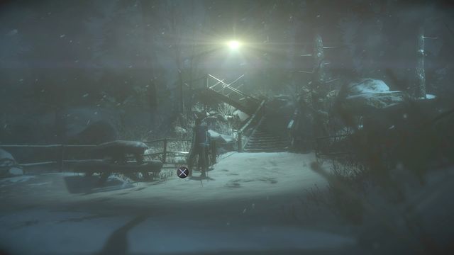 Totem pomocy #6 przy ławce - Until Dawn: Rozdział 6 - solucja, opis przejścia - Until Dawn - poradnik do gry