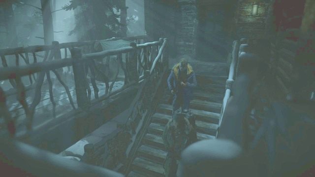 Podążaj jako Chris za Nieznajomym - dopóki tam nie dotrzecie, jesteś bezpieczny - Until Dawn: Rozdział 8 - solucja, opis przejścia - Until Dawn - poradnik do gry