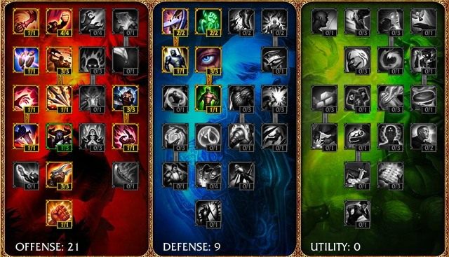 Drzewko Ofensywne - Specjalizacje/Masteries | Gnar | League of Legends - League of Legends - poradnik do gry