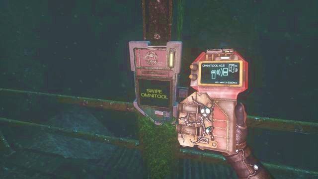 Użyj niezawodnego Omnitoola, by otworzyć przejście. - 11 - W drodze do stacji Theta | Zagadki i łamigłówki SOMA - SOMA - poradnik do gry