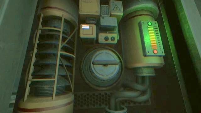 Musisz trochę popompować, by przywrócić prąd. - 14 - Theta | Zagadki i łamigłówki SOMA - SOMA - poradnik do gry