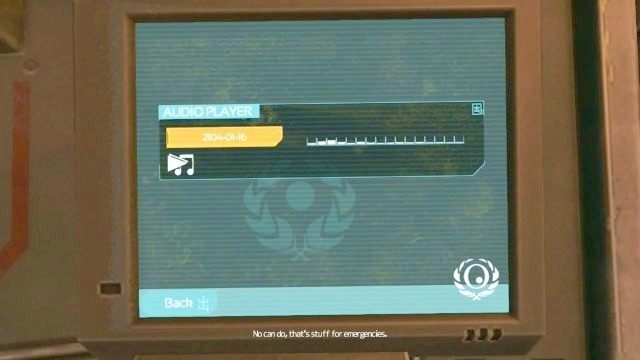 Nagrania audio zawsze oferują ciekawe informacje. - 15 - Na zewnątrz stacji Omicron | Zagadki i łamigłówki SOMA - SOMA - poradnik do gry