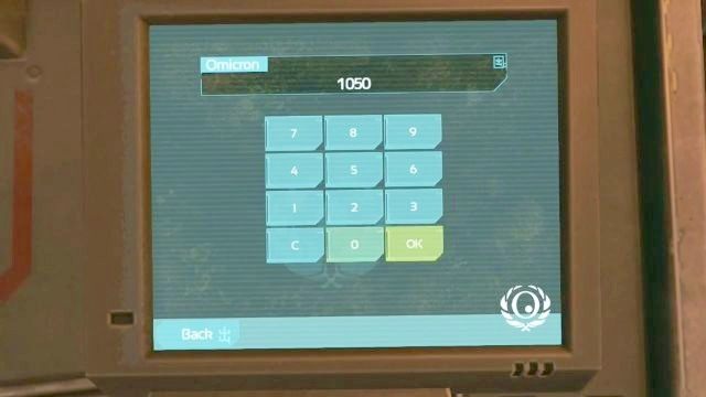 Wklep kod do terminala. - 15 - Na zewnątrz stacji Omicron | Zagadki i łamigłówki SOMA - SOMA - poradnik do gry