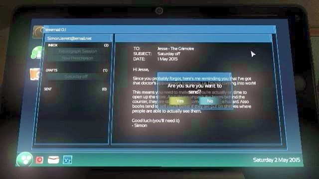 Każdemu czasem zapomni się wysłać maila... - 01 - Mieszkanie | Opis przejścia SOMA - SOMA - poradnik do gry