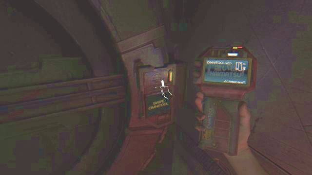 Pierwsze w grze zastosowanie Omnitoola. - 03 - Przebudzenie | Opis przejścia SOMA - SOMA - poradnik do gry