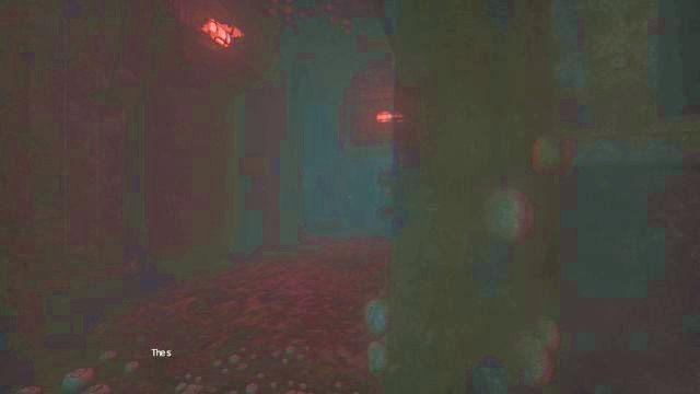 Ostrożnie wyglądaj zza rogu, by w porę wypatrzeć wroga. - 09 - Wrak okrętu CURIE | Opis przejścia SOMA - SOMA - poradnik do gry