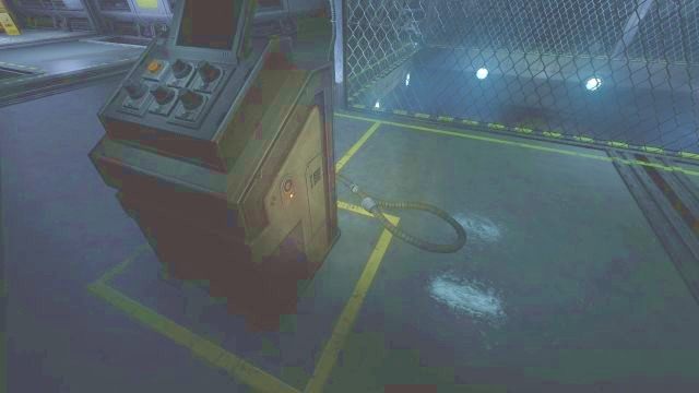 Wetknij kabel, by aktywować terminal. - 12 - Stacja Theta | Opis przejścia SOMA - SOMA - poradnik do gry